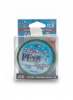 Плетенка Casting -30 PEx8 ICE 0,20mm 19,7kg 50m — улучшенное фото