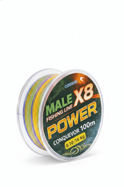Плетенка рыболовная X8POWER(цветная)0,10 — улучшенное фото
