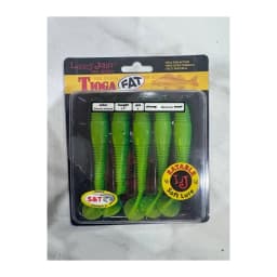 Мягкие приманки Lucky John pro series Tioga FAT 3.9 Electric minnow (5 шт) 140146-Т18 — улучшенное фото