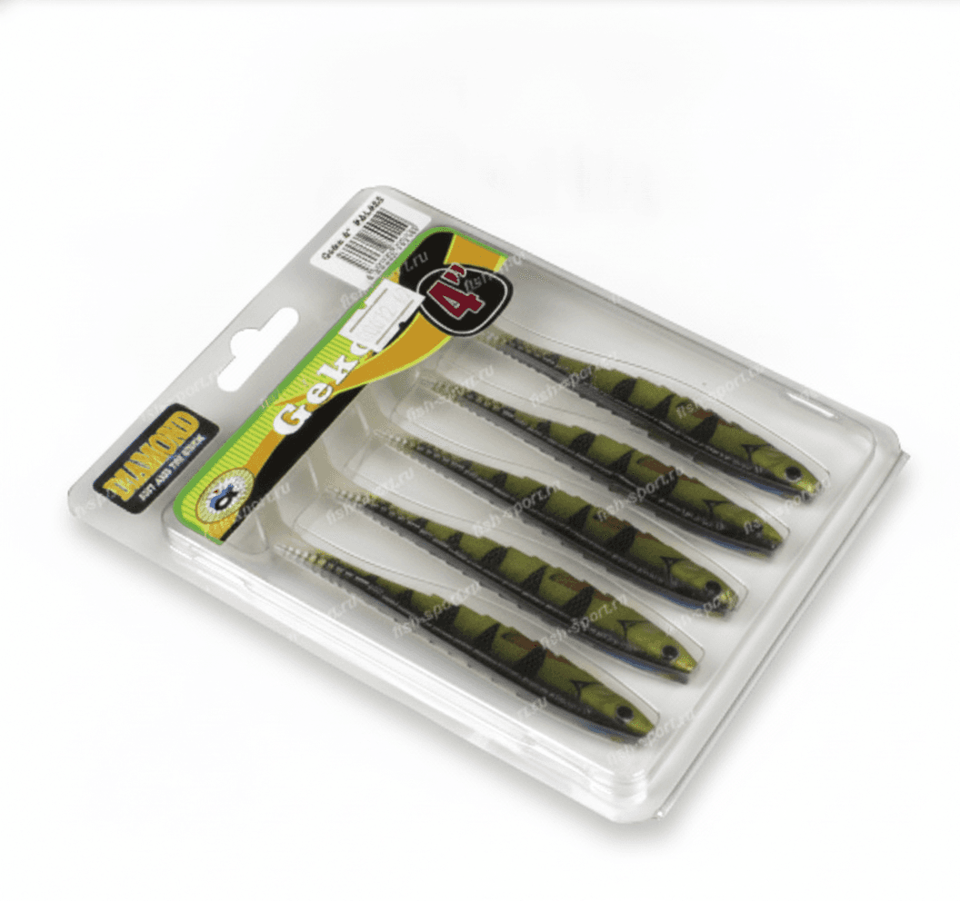 Мягкие приманки DIAMOND JUST ADD THE HOOK Geko 4.5" #PAL62 (4 шт) — улучшенное фото