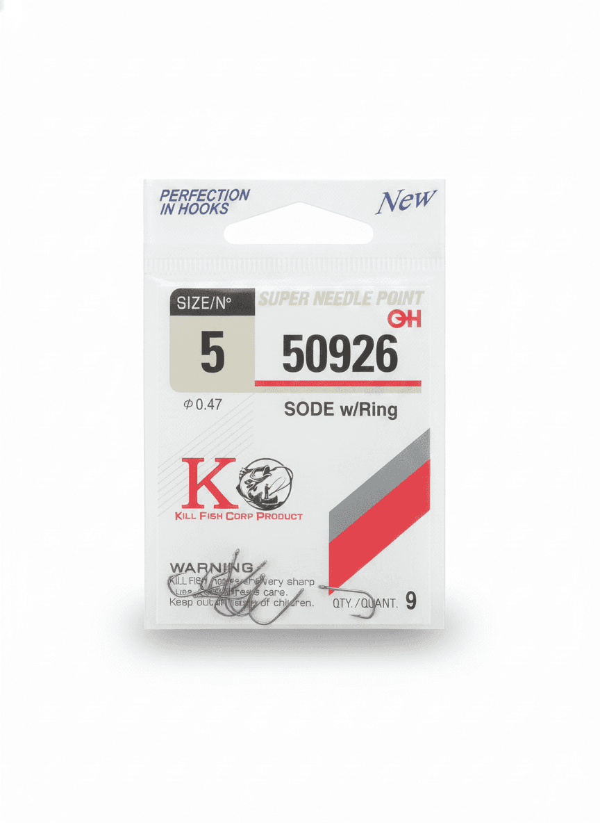 Крючки 50926-5 / 0.47 SODE w/Ring (9 шт) — улучшенное фото