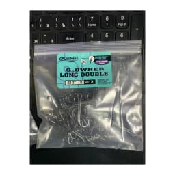 Крючок двойной S-OWNER LONG DOUBLE SD-37 x SIZE 2 — улучшенное фото