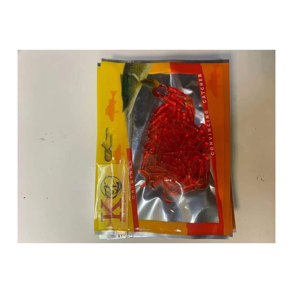 Твистер Мини Kill Fish 0,3g COL:301 50pcs -3CM — улучшенное фото