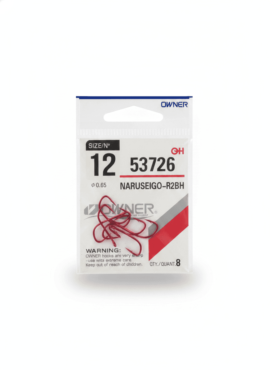 Крючки 53726-12 / 0.65 NARUSEIGO-R2BH (8 шт) — улучшенное фото