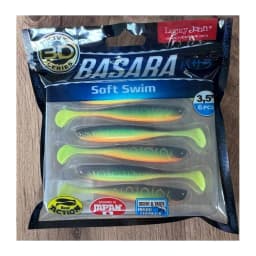 Мягкие приманки Lucky John BASARA Soft Swim 3,5" (6pcs) 140403-PG02 — улучшенное фото