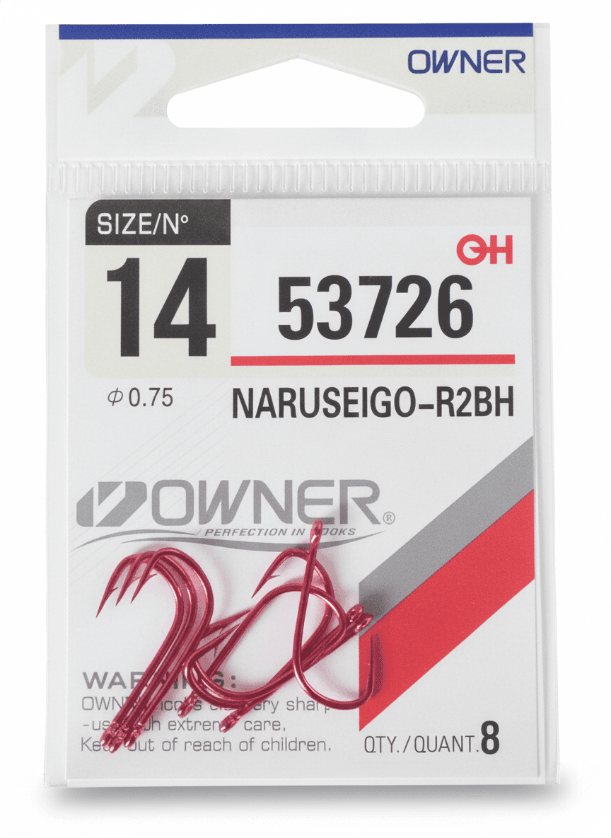 Крючки 53726-14 / 0.75 NARUSEIGO-R2BH (8 шт) — улучшенное фото