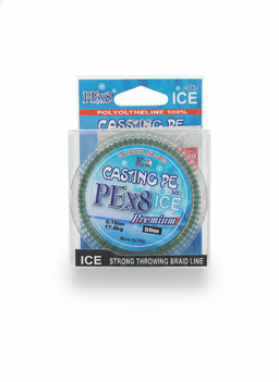 Плетенка Casting -30 PEx8 ICE 0,08mm 9kg 50m — улучшенное фото
