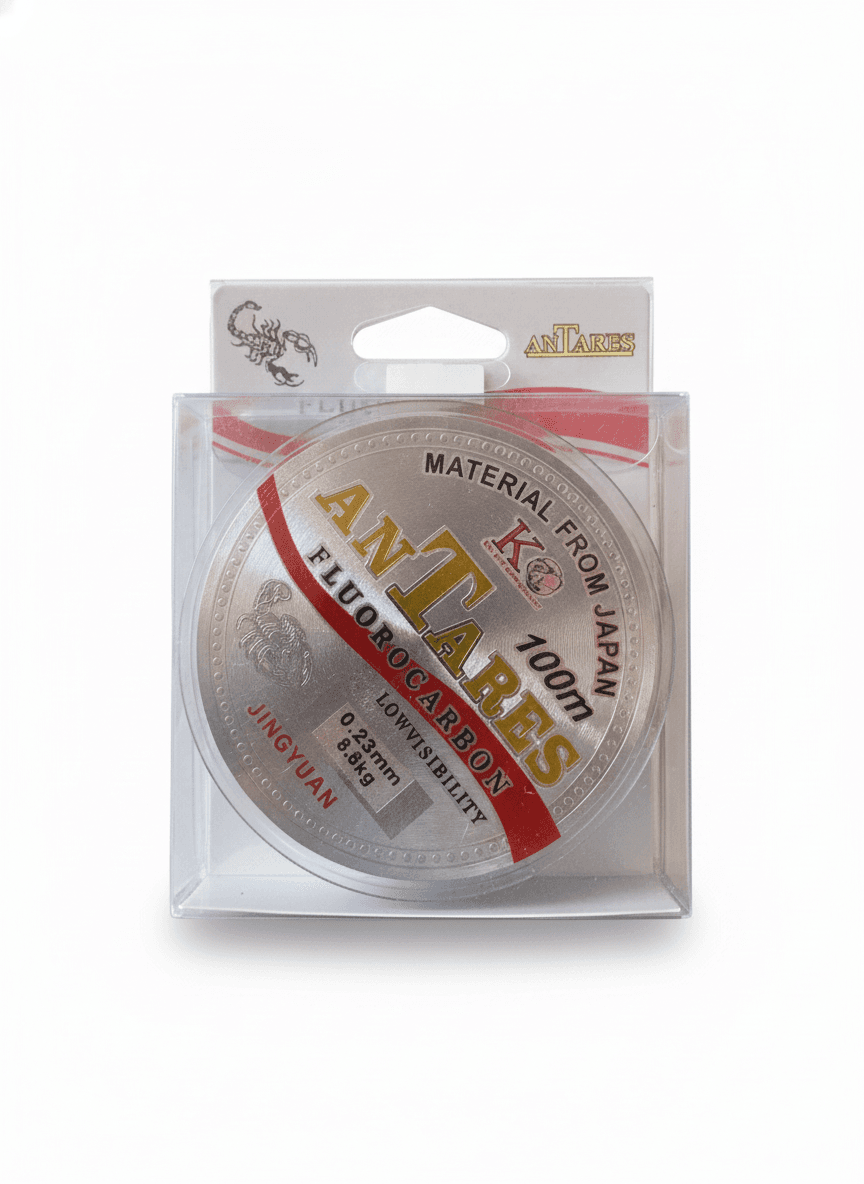 Леска AnTares Fluorocarbon 0,23mm 100m — улучшенное фото