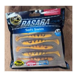 Мягкие приманки Lucky John BASARA Soft Swim 3,5" (6pcs) 140403-PG08 — улучшенное фото