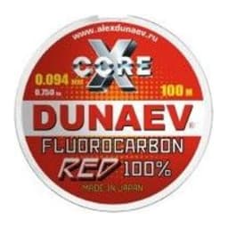 ЛЕСКА DUNAEV FLUOROCARBON RED 0.094ММ 100М — улучшенное фото