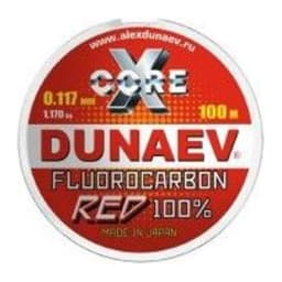 ЛЕСКА DUNAEV FLUOROCARBON RED 0.117ММ 100М — улучшенное фото
