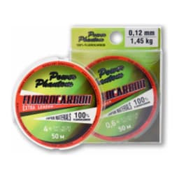 ЛЕСКА POWER PHANTOM FLUOROCARBON EXTRA LEADER, 4,0 0,341ММ, 8,2 КГ,ПРОЗРАЧНЫЙ, 50М — улучшенное фото