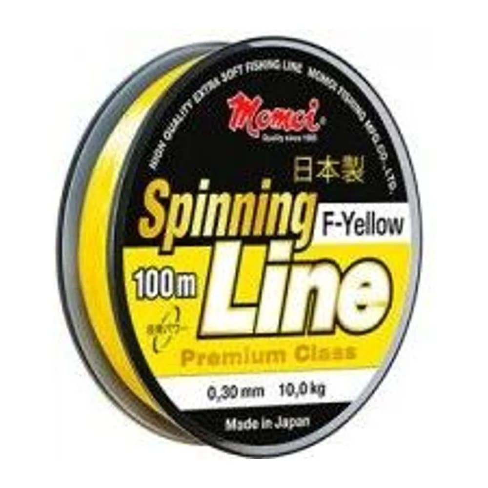 ЛЕСКА SPINNING LINE F-YELLOW 0,22ММ, 4,9КГ, 100М, (УП.5ШТ) — улучшенное фото