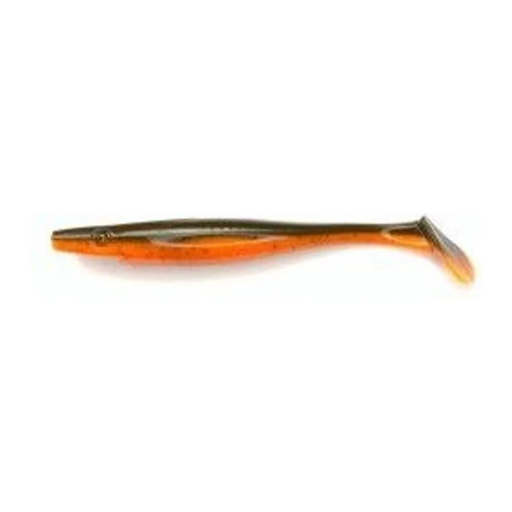 СИЛИКОНОВАЯ ПРИМАНКА PIKE SHAD 8.2 21 СМ. #034 CHOCOLATE ORANGE (UV) (1 ШТ) — улучшенное фото