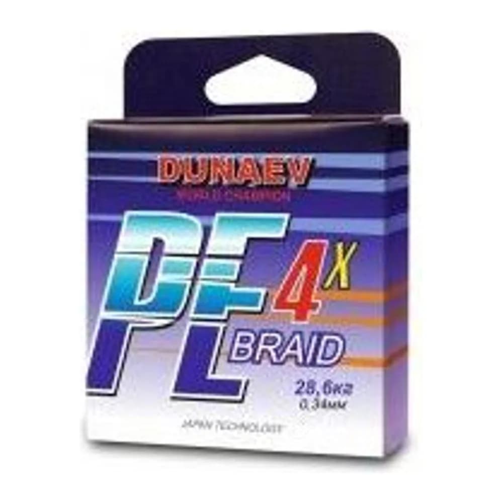 ШНУР DUNAEV BRAID PE X4 150М 0,34ММ КОРИЧНЕВЫЙ — улучшенное фото