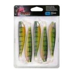 МЯГКИЕ ПРИМАНКИ RAGE ZANDER PRO SHAD ULTRA UV 4.75/12CM - STICKLEBACK X 5PCS NZS024 — улучшенное фото