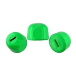 ГРУЗ КРАШЕНЫЙ ПУЛЯ ДЛЯ СПИРАЛЕЙ JIG SPRING 36 ГР, ЦВЕТ 07-ЗЕЛЕНЫЙ, 3 ШТ/УПАК — улучшенное фото