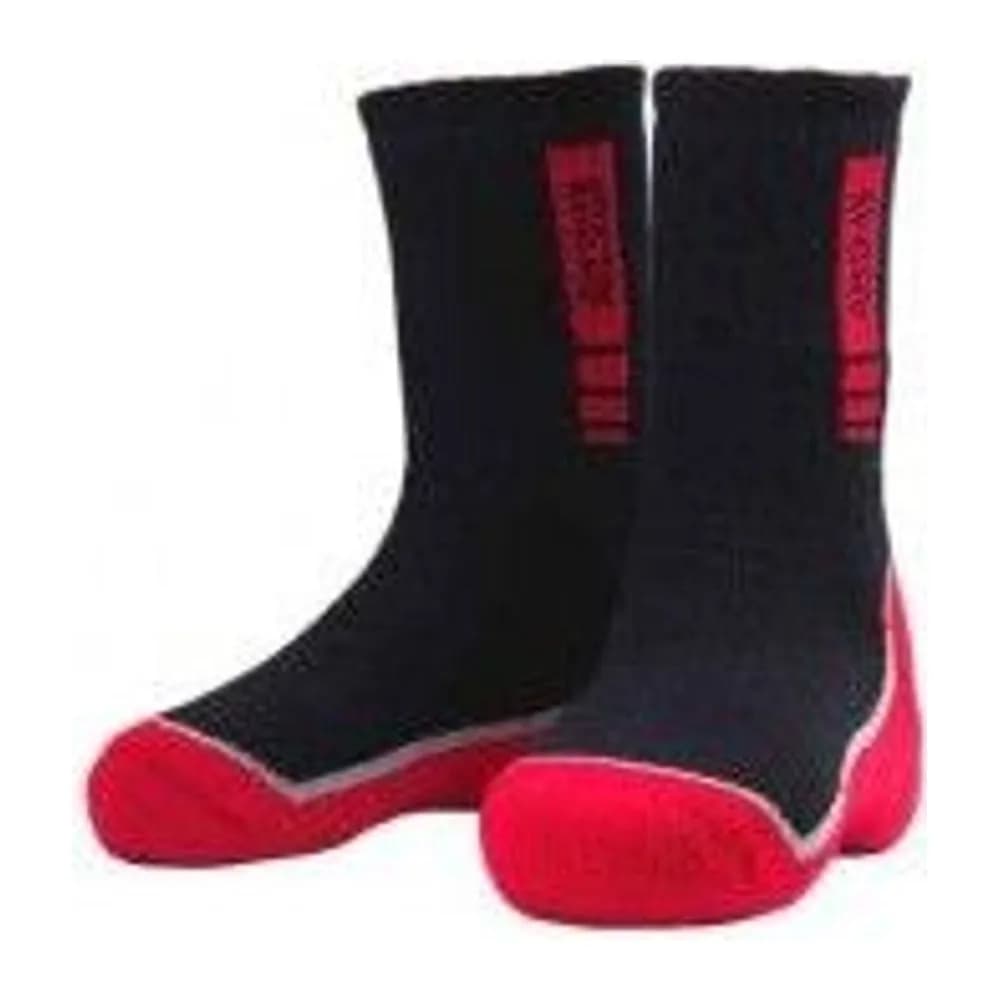 НОСКИ ALASKAN, BLACK/RED, M, 35-39 — улучшенное фото