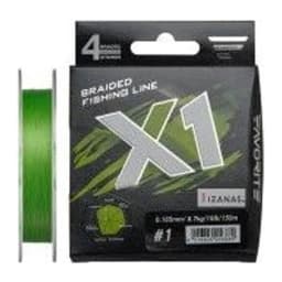 ШНУР FAVORITE X1 PE 4X 150M (LIGHT GREEN) #0.8/0.148MM 6.8KG/15LB — улучшенное фото