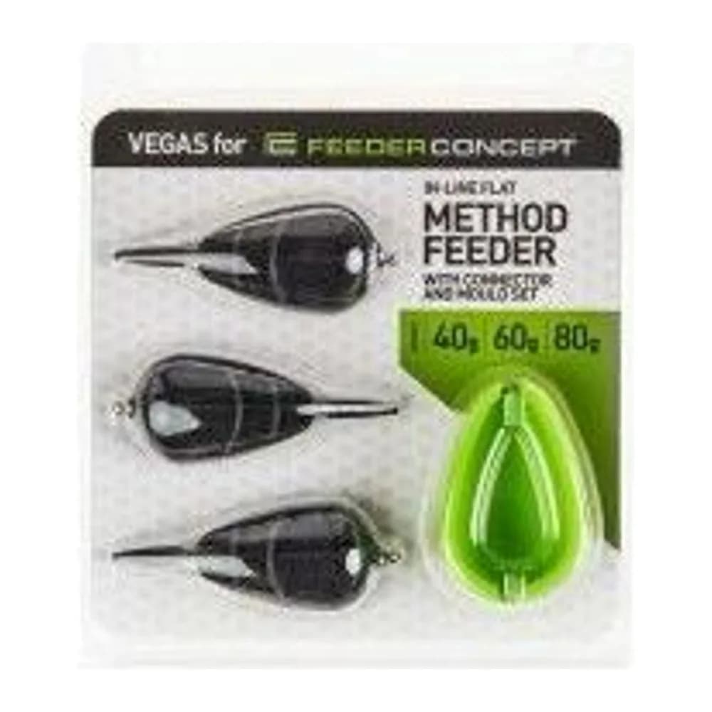 НАБОР VЕGAS (3+1) FLAT METHOD 40/60/80G С УПЛОТНИТЕЛЕМ — улучшенное фото