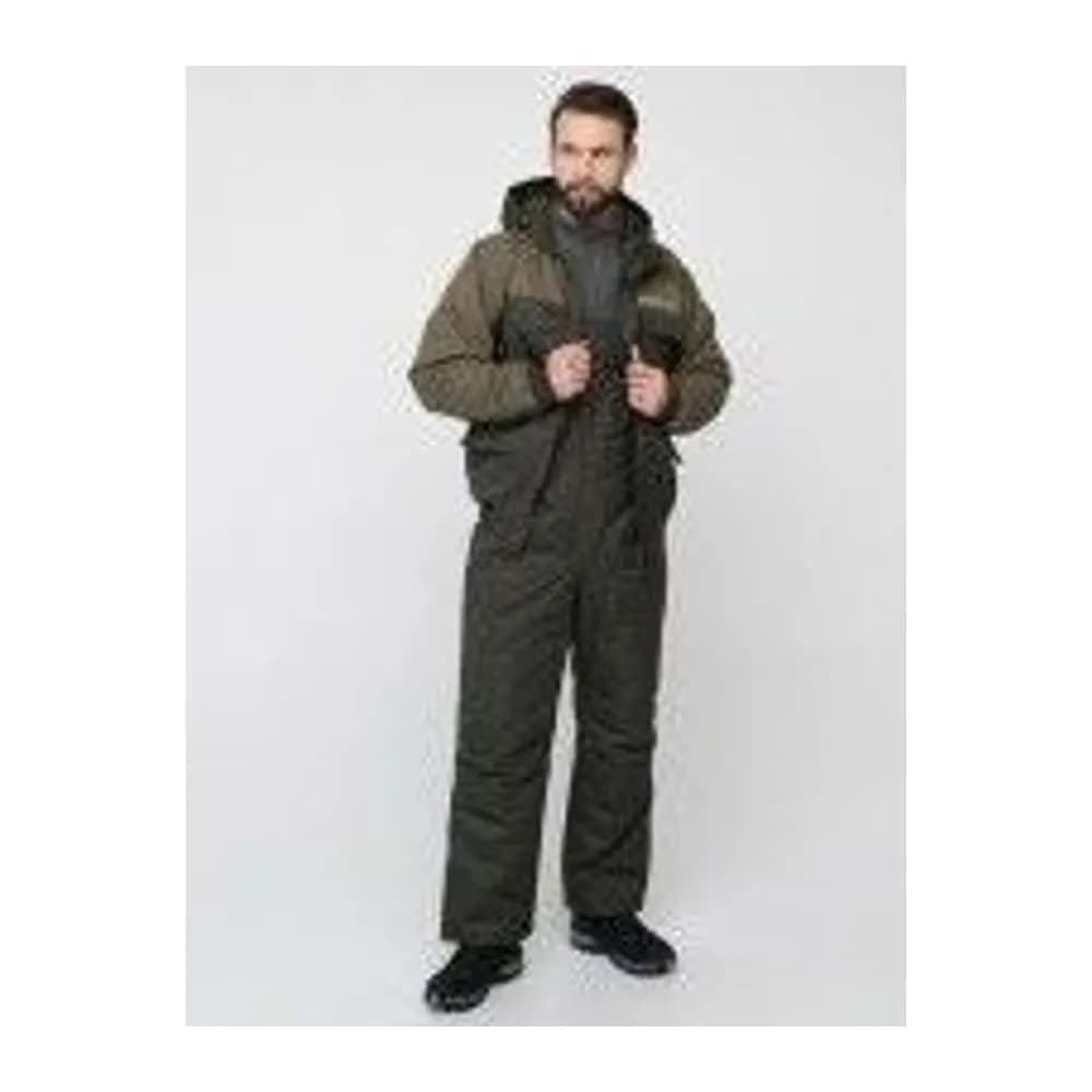 КОСТЮМ ДЕМИСЕЗОННЫЙ ТАЙМЕНЬ ТКАНЬ BREATHABLE ЦВЕТ ХАКИ (РАЗМЕР: 60-62, РОСТ: 182-188) — улучшенное фото