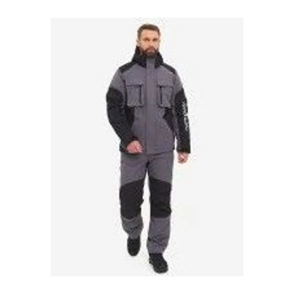 КОСТЮМ ДЕМИСЕЗОННЫЙ ТОРНАДО ТКАНЬ BREATHABLE ЦВЕТ СЕРЫЙ (РАЗМЕР: 52-54, РОСТ: 170-176) — улучшенное фото