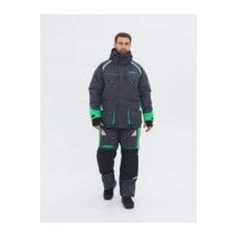 КОСТЮМ ЗИМНИЙ YAKUTIA ТКАНЬ GALAXY BREATHABLE ЦВЕТ ТЁМНО-СЕРЫЙ (РАЗМЕР: 48-50, РОСТ: 170-176) — улучшенное фото