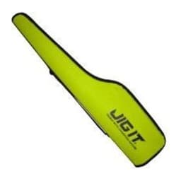 ЧЕХОЛ JIG IT ПОЛУЖЕСТКИЙ Д/ЗИМНИХ УДИЛИЩ LIME, L - 80 СМ — улучшенное фото