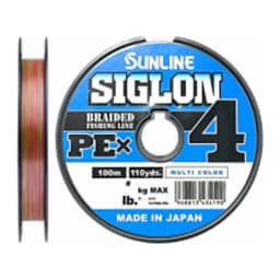 ШНУР SIGLON PE×4 100M CONNECTED(5C) #2/35LB — улучшенное фото