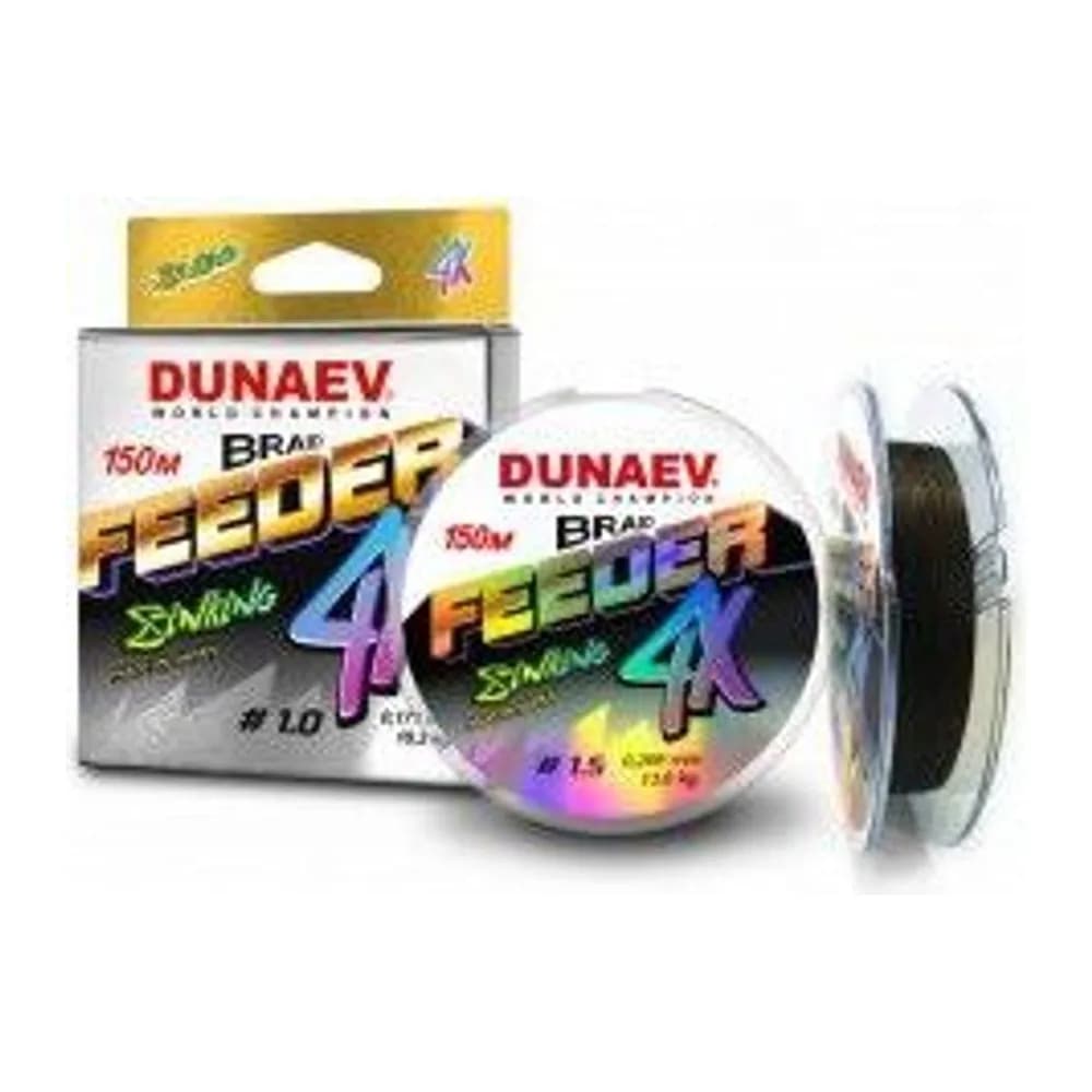ШНУР DUNAEV FEEDER PEX4 BROWNCOLOR 150M #1.2 — улучшенное фото