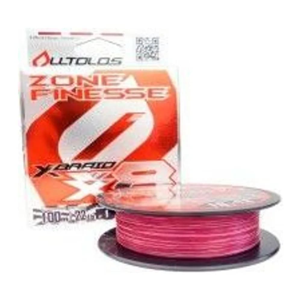 ШНУР YGK X-BRAID OLLTLOS PE WX8 ZONE FINESSE 100M #1.5-30LB — улучшенное фото