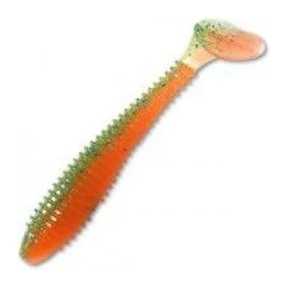 ПРИМАНКА СИЛИКОНОВАЯ KEITECH SWING IMPACT FAT 3.8 PAL #11 ROTTEN CARROT — улучшенное фото