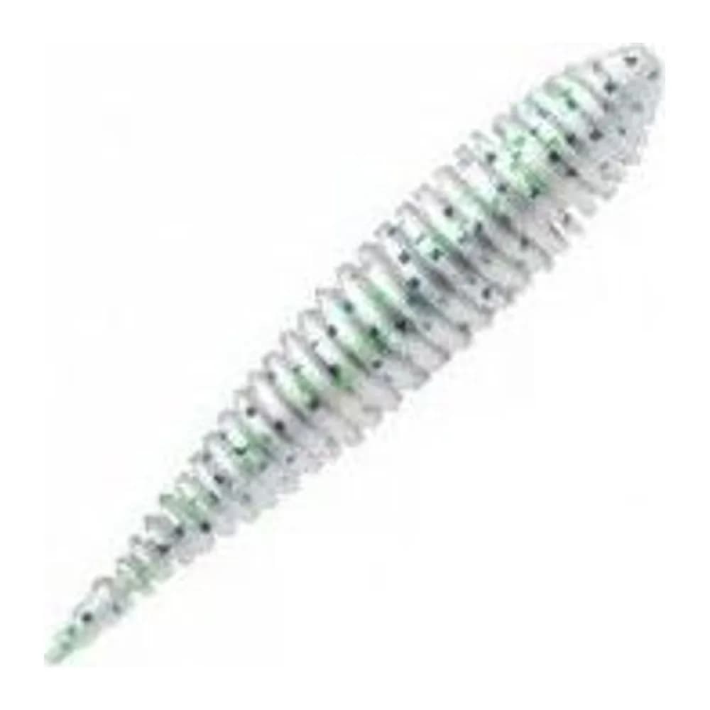 ПРИМАНКА ZUB-MAGGOT SLIM 50ММ(2)-10ШТ, (ЦВЕТ 501) СЕРЫЙ С БЛЕСТКАМИ — улучшенное фото
