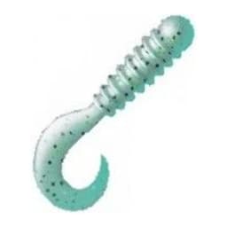 ПРИМАНКА ZUB-TWIST-NANO 30ММ(1,2)-15ШТ, (ЦВЕТ 505) ЗЕЛЕНЫЙ С БЛЕСТКАМИ — улучшенное фото