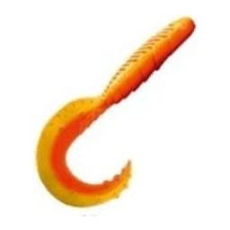 ПРИМАНКА ZUB-HIBINA 140ММ(5,5)-3ШТ, (ЦВЕТ 405) ЖЕЛТЫЙ ВЕРХ - ОРАНЖЕВЫЙ НИЗ — улучшенное фото