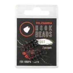 СТОПОР ДЛЯ РАЗМЕЩЕНИЯ НА КРЮЧКЕ VOLZHANKA HOOK BEADS ЦВЕТ SILT (2ШТ/УП) — улучшенное фото