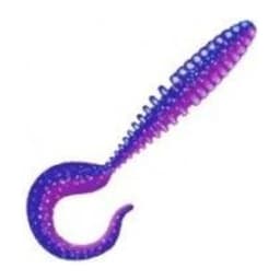 ПРИМАНКА ZUB-TWIST 150ММ(5,9)-4ШТ, (ЦВЕТ 408) СИНИЙ ВЕРХ - РОЗОВЫЙ НИЗ — улучшенное фото