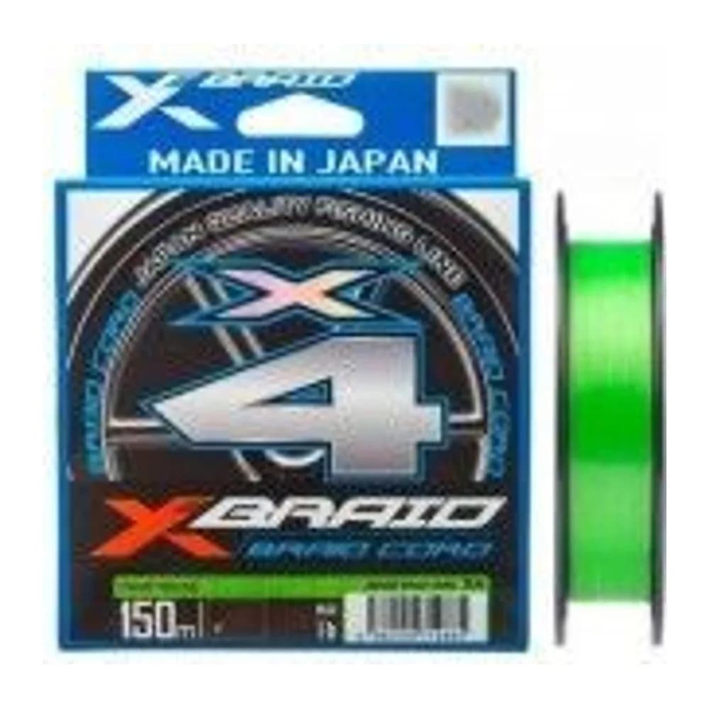 ШНУР YGK X-BRAID BRAID CORD X4 150M #0.8-14LB — улучшенное фото