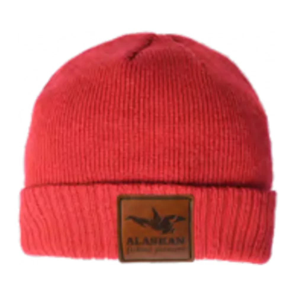 ШАПКА ALASKAN HAT BEANIE КРАСНАЯ L, 52-54 (AWC037R) — улучшенное фото