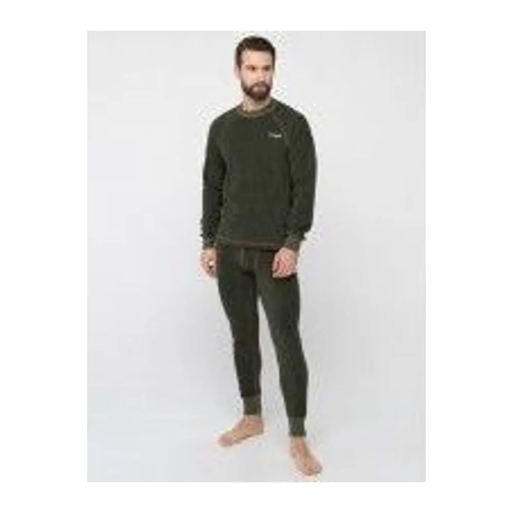 ТЕРМОБЕЛЬЕ THERMOLINE ТКАНЬ ФЛИС ЦВЕТ ХАКИ (РАЗМЕР: 60-62 (3XL), РОСТ: 182-188) — улучшенное фото
