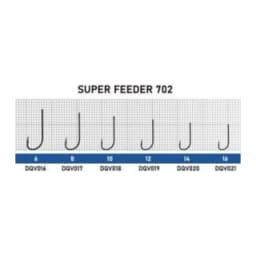 КРЮЧОК DUNAEV SUPER FEEDER 702 #12 (УПАК. 10 ШТ) — улучшенное фото