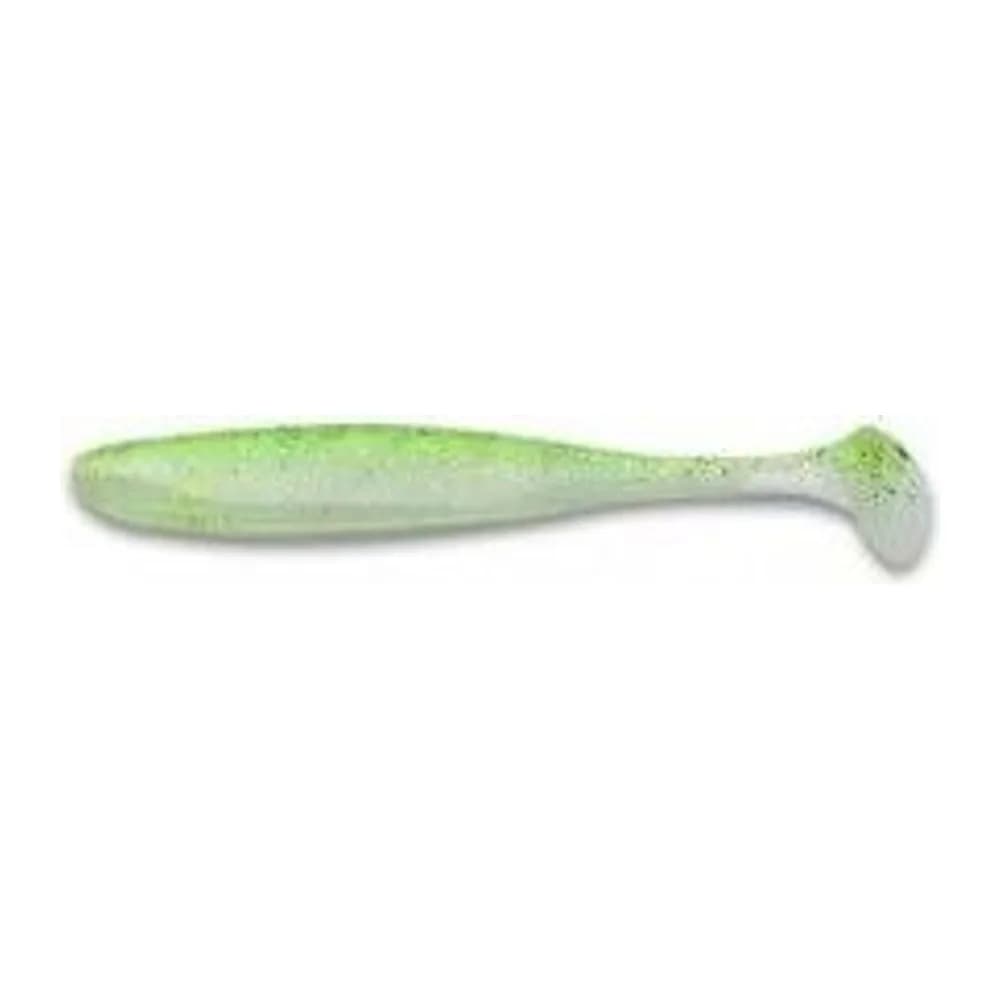 ПРИМАНКА СИЛИКОНОВАЯ KEITECH EASY SHINER 4.5 PAL #02 LIME CHART SHAD — улучшенное фото