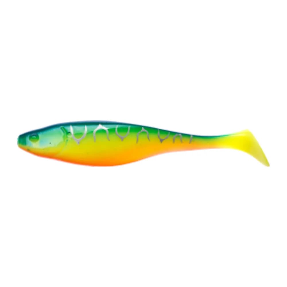 МЯГКИЕ ПРИМАНКИ NARVAL FISHING COMMANDER SHAD 16CM #002-BLUE BACK TIGER — улучшенное фото