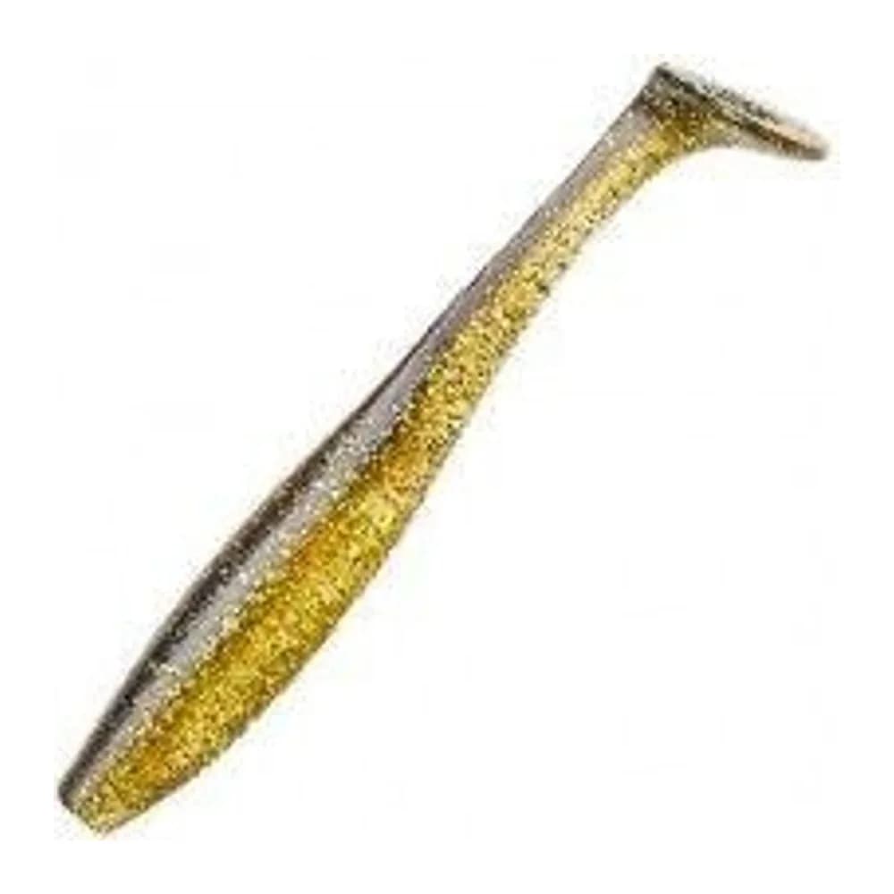 МЯГКИЕ ПРИМАНКИ NARVAL FISHING CHOPPY TAIL 12CM #047-BLACK GOLD — улучшенное фото