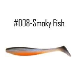 МЯГКИЕ ПРИМАНКИ NARVAL FISHING CHOPPY TAIL 10CM #008-SMOKY FISH — улучшенное фото