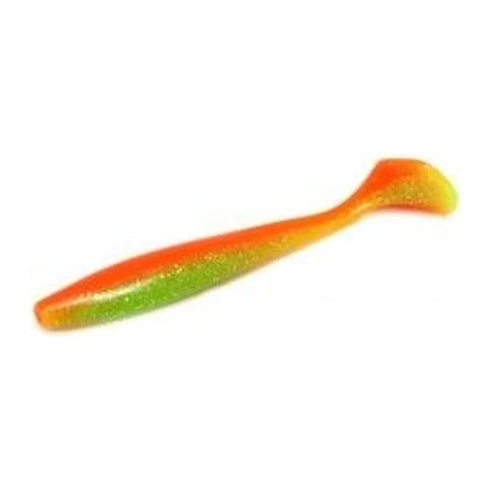МЯГКИЕ ПРИМАНКИ NARVAL FISHING CHOPPY TAIL 12CM #023-CARROT — улучшенное фото