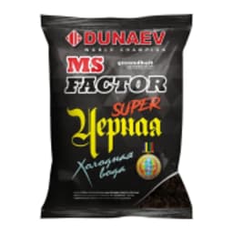 ПРИКОРМКА DUNAEV-MS FACTOR 1КГ ЧЕРНАЯ ХОЛОДНАЯ ВОДА — улучшенное фото