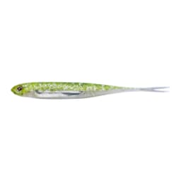 МЯГКИЕ ПРИМАНКИ FISH ARROW FLASH J SPLIT 5 SW #144-KEIMURA CHART/SILVER (4ШТ.) — улучшенное фото
