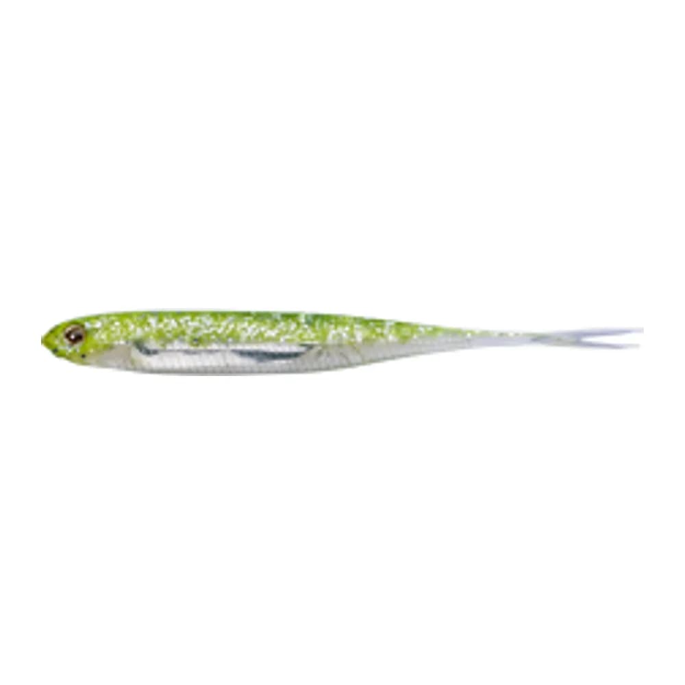 МЯГКИЕ ПРИМАНКИ FISH ARROW FLASH J SPLIT 5 SW #144-KEIMURA CHART/SILVER (4ШТ.) — улучшенное фото