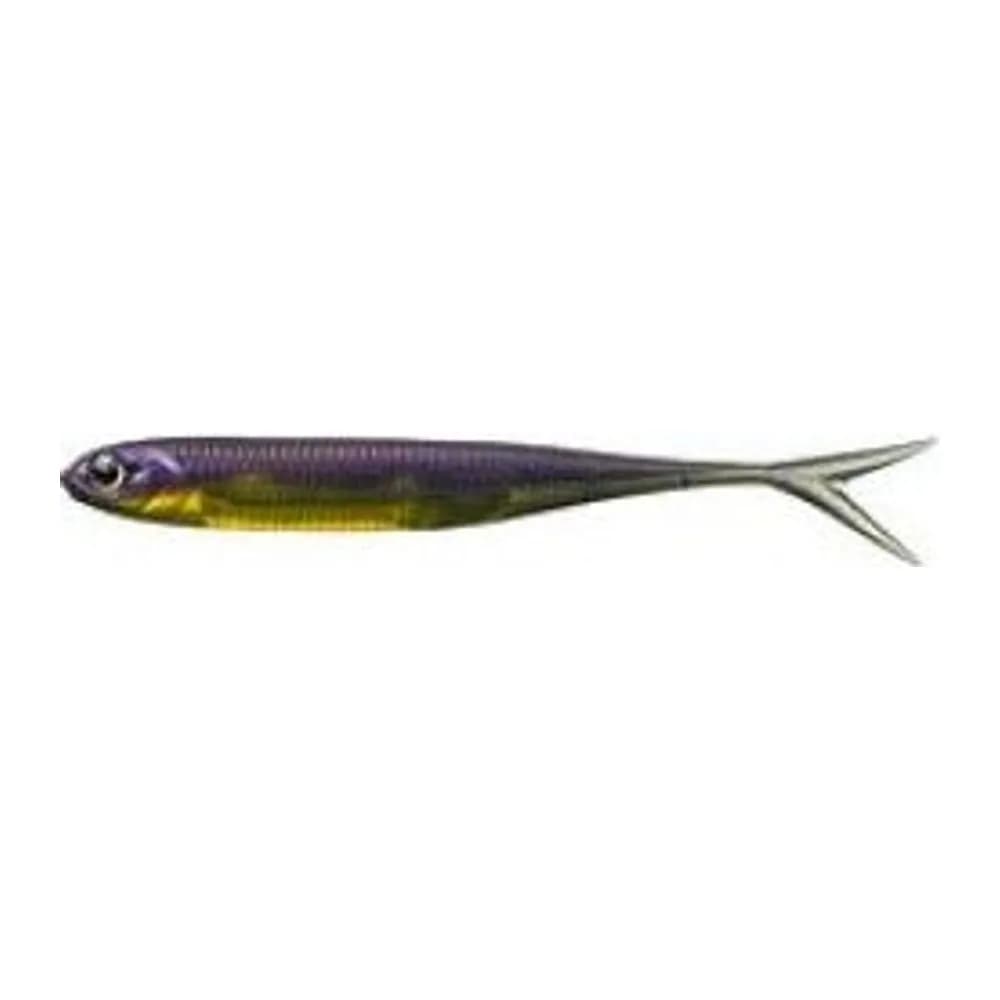 МЯГКИЕ ПРИМАНКИ FISH ARROW FLASH J SPLIT 5 #005-PURPLE WEENIE/SILVER (4ШТ.) — улучшенное фото